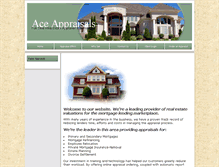 Tablet Screenshot of akaceappraisal.com